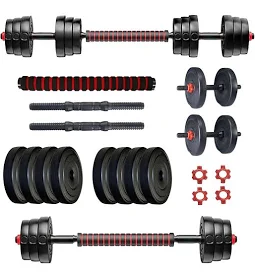 protoner pvc 3 in 1 convertible dm 20 40 kg gym set